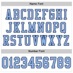 Maglia da football personalizzata bianca leggera a rete blu navy autentica Maglia da football personalizzata bianca leggera a rete blu navy autentica