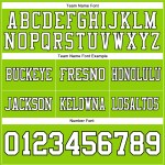 Maglia da calcio personalizzata Neon Mesh Green Autentica Bianco-Nero Maglia da calcio personalizzata Neon Mesh Green Autentica Bianco-Nero