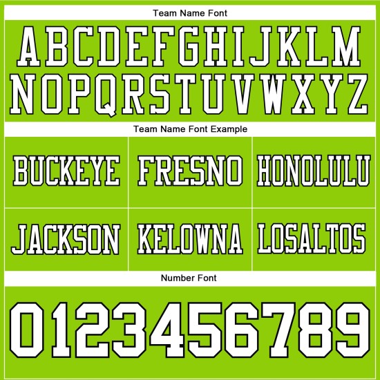 Maglia da calcio personalizzata Neon Mesh Green Autentica Bianco-Nero Maglia da calcio personalizzata Neon Mesh Green Autentica Bianco-Nero