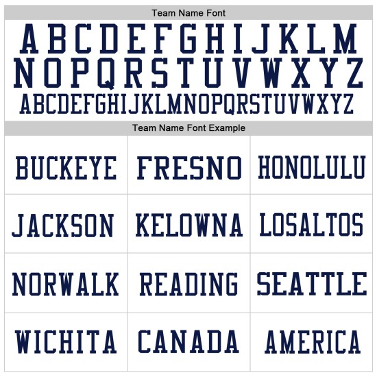 Maglia da football americano personalizzata blu navy-chiaro, retrò, bianca Maglia da football americano personalizzata blu navy-chiaro, retrò, bianca