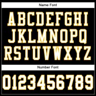 Maglia da calcio in rete bianca e oro personalizzata, autentica, nera Maglia da calcio in rete bianca e oro personalizzata, autentica, nera