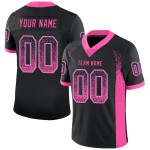 Maglia da calcio personalizzata Drift Mesh blu, nera, moda rosa chiaro Maglia da calcio personalizzata Drift Mesh blu, nera, moda rosa chiaro