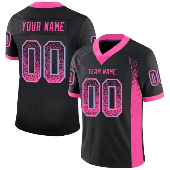 Maglia da calcio personalizzata Drift Mesh blu, nera, moda rosa chiaro Maglia da calcio personalizzata Drift Mesh blu, nera, moda rosa chiaro