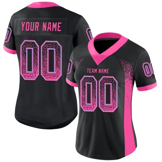 Maglia da calcio personalizzata Drift Mesh blu, nera, moda rosa chiaro Maglia da calcio personalizzata Drift Mesh blu, nera, moda rosa chiaro