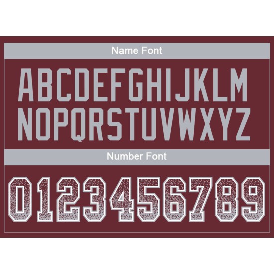 Maglia da football personalizzata Drift in maglia bordeaux grigio-bianca Maglia da football personalizzata Drift in maglia bordeaux grigio-bianca