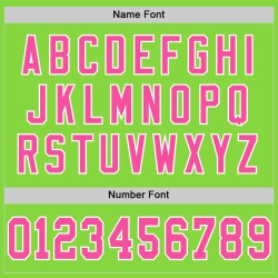 Maglia da football verde neon personalizzata retrò rosa-bianca in rete autentica Maglia da football verde neon personalizzata retrò rosa-bianca in rete autentica