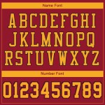 Maglia da football Cardinal personalizzata autentica in maglia oro-nera Maglia da football Cardinal personalizzata autentica in maglia oro-nera