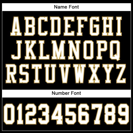 Maglia da calcio autentica nera, oro, bianca, maglia personalizzata antica Maglia da calcio autentica nera, oro, bianca, maglia personalizzata antica