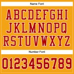 Maglia da calcio autentica personalizzata in maglia rossa e bianca Maglia da calcio autentica personalizzata in maglia rossa e bianca