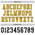 Maglia da calcio personalizzata in mesh bianca autentica, nera e oro, stile retrò